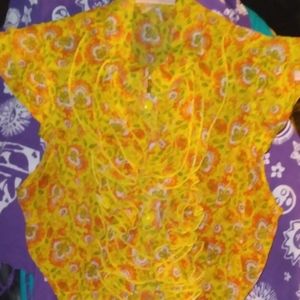 MAX RAVE Boho 70s floral back to school Tank top